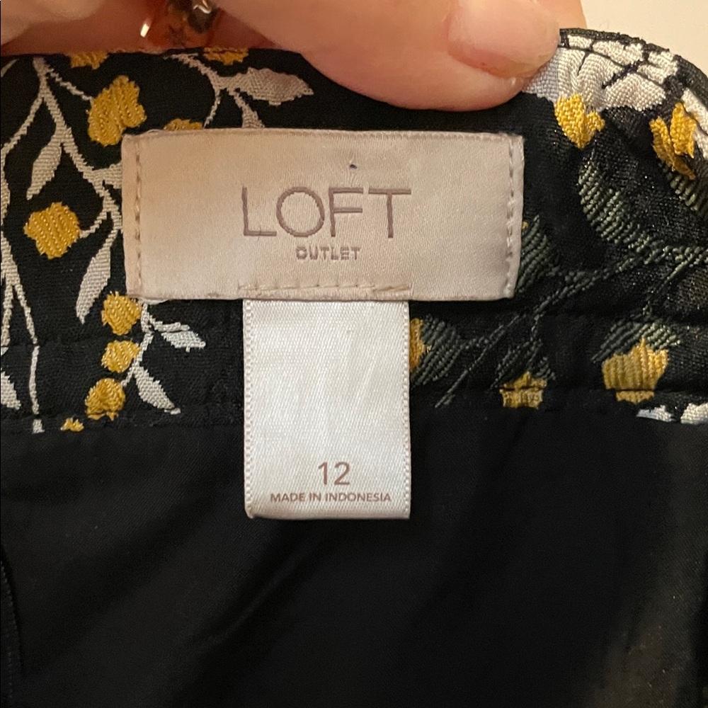 Loft Vintage Daisy Mini Skirt - Picture 2 of 6